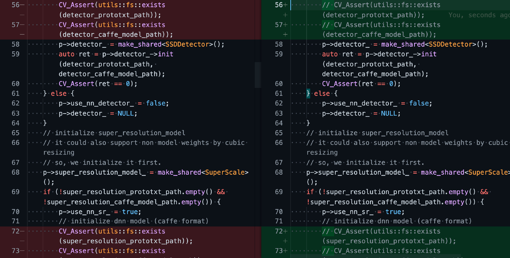 删除cv::utils::fs::exists的调用
